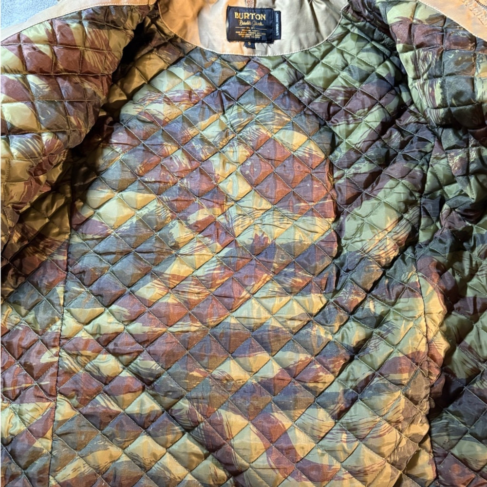 BURTON Men’s Sherman Snowboard Jacket in Tan Sz S - Picture 6 of 10